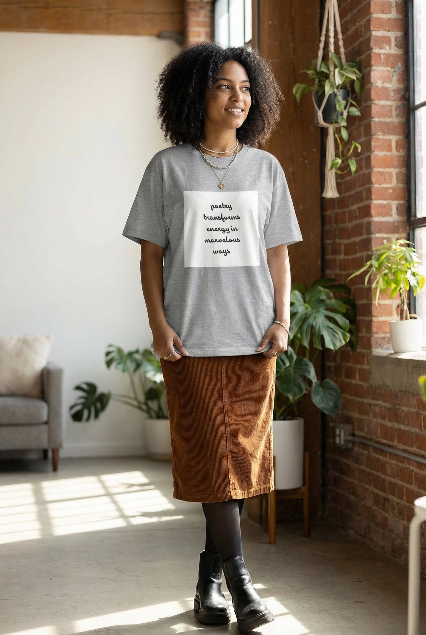 poetry ways t-shirt
