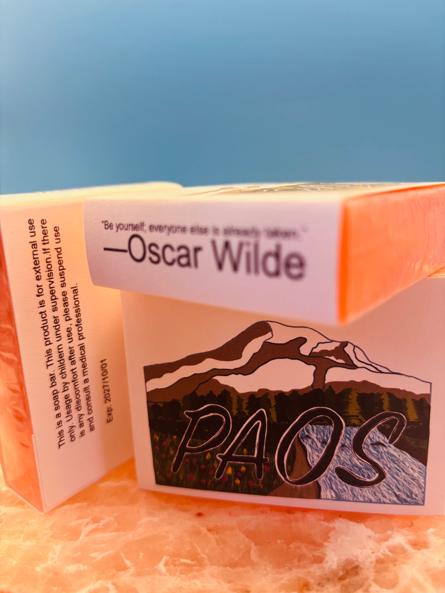 PAOS Orange Inspo Soap Bars